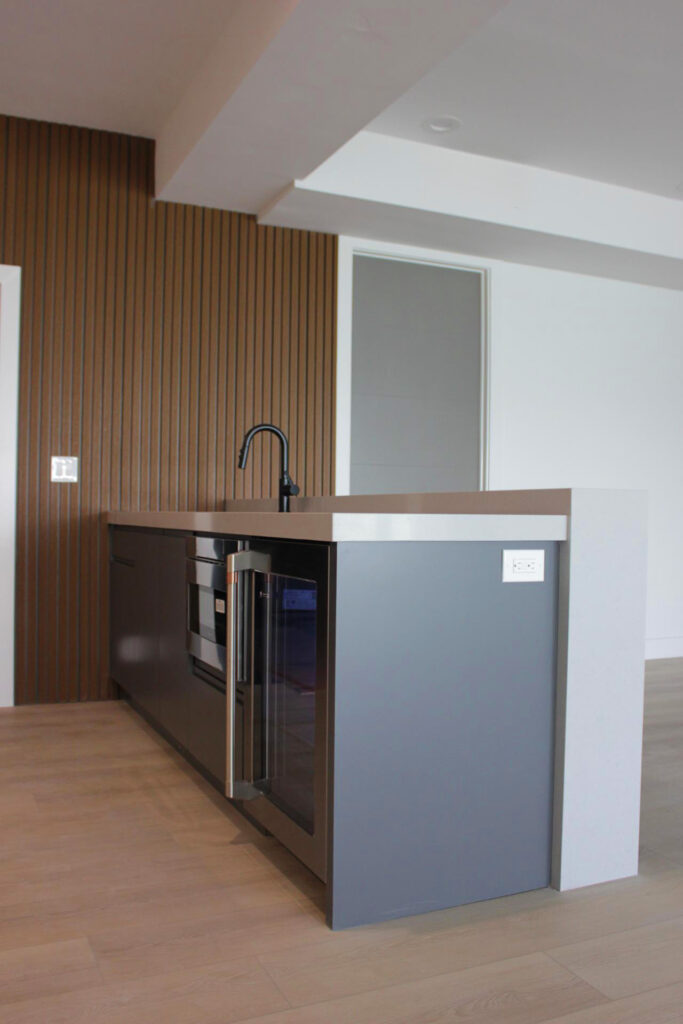 Basement bar cabinet