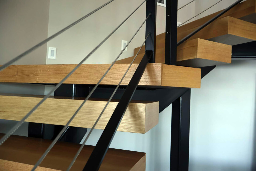 Custom Wooden Stairs in Utah | Vargas Custom Cabinets
