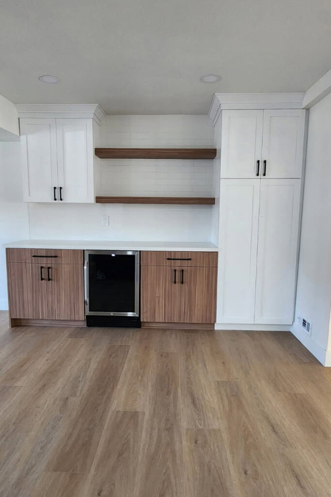 Mixed kitchen design