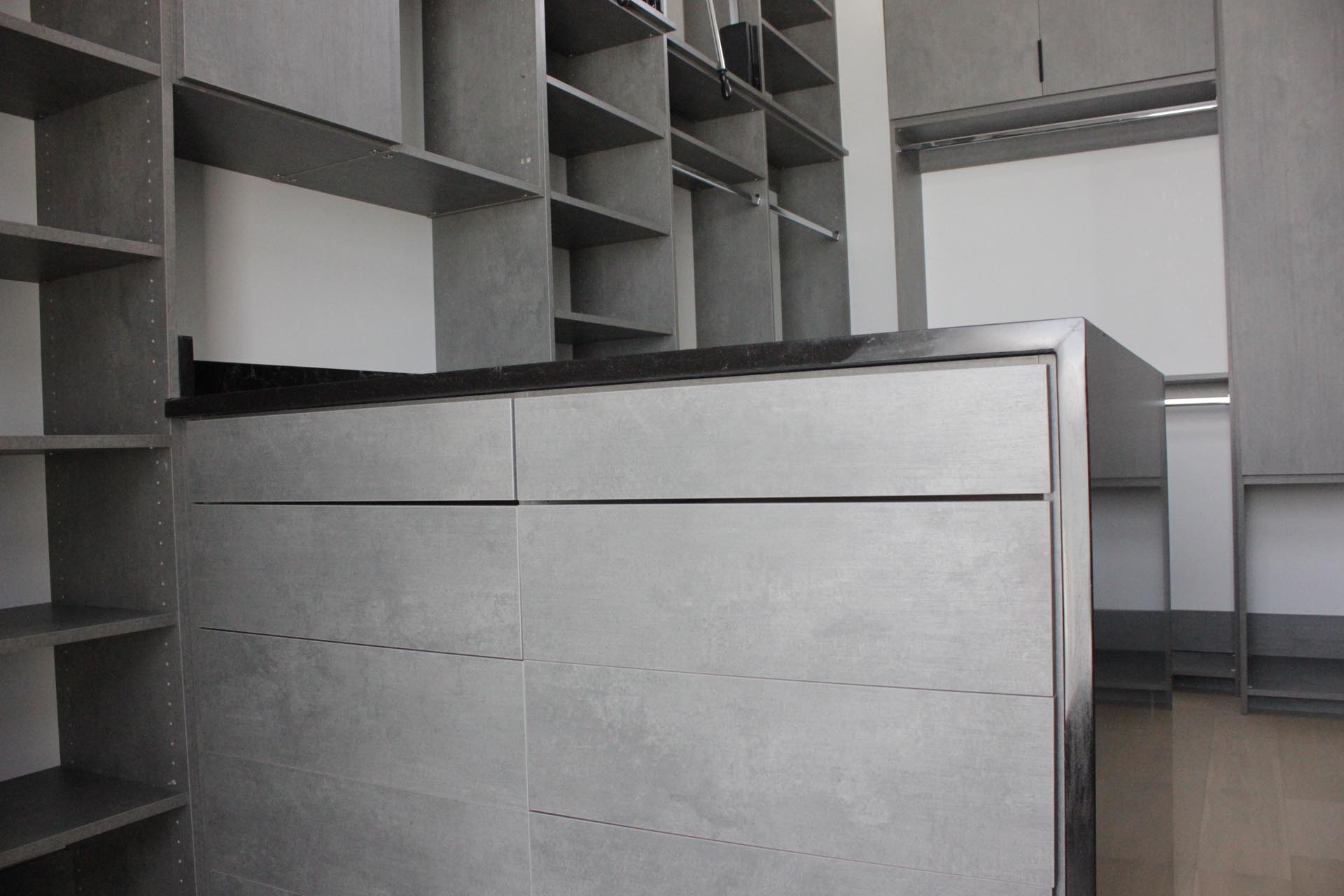 custom cabinets for walk-in closet